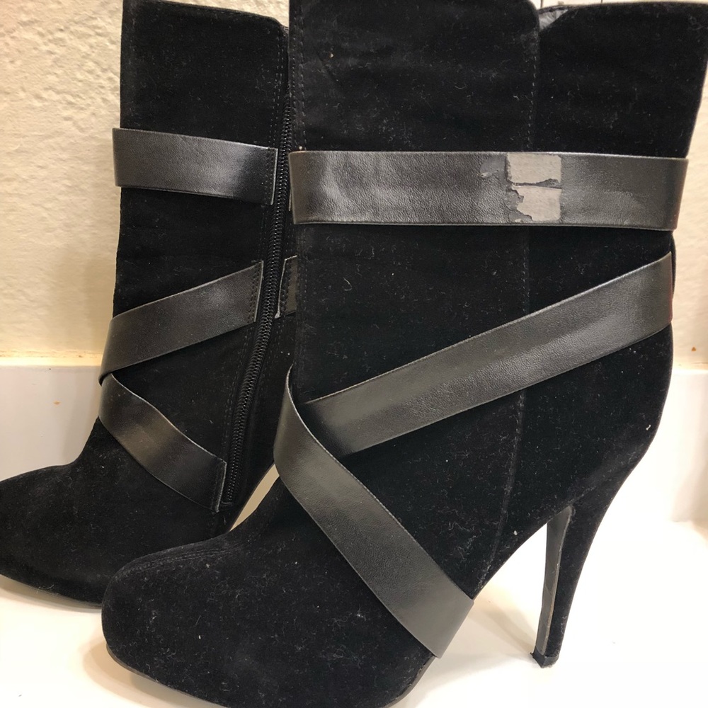 Over the ankle boots.